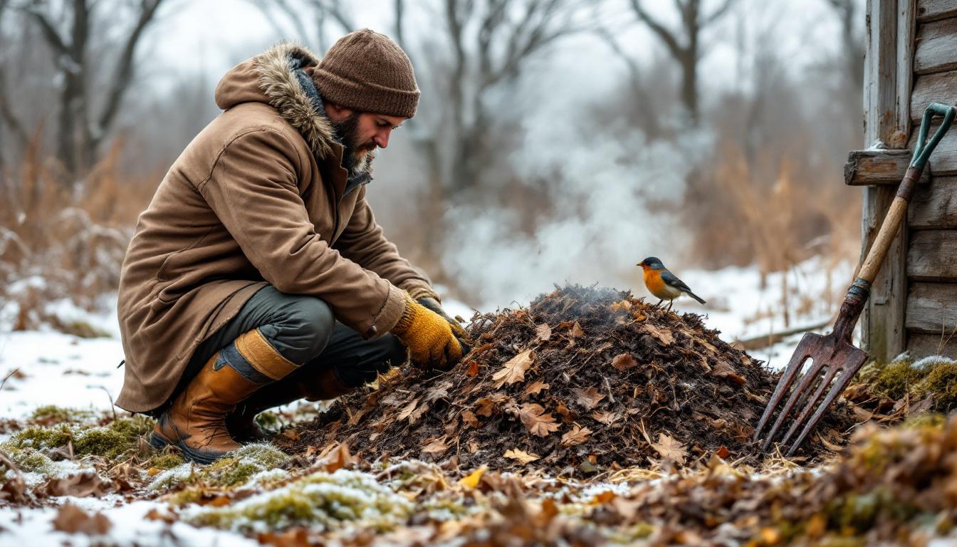 ontdek of je compost in de winter moet omspitten of met rust laten. lees het definitieve antwoord voor een gezonde en effectieve compostering tijdens koude maanden.