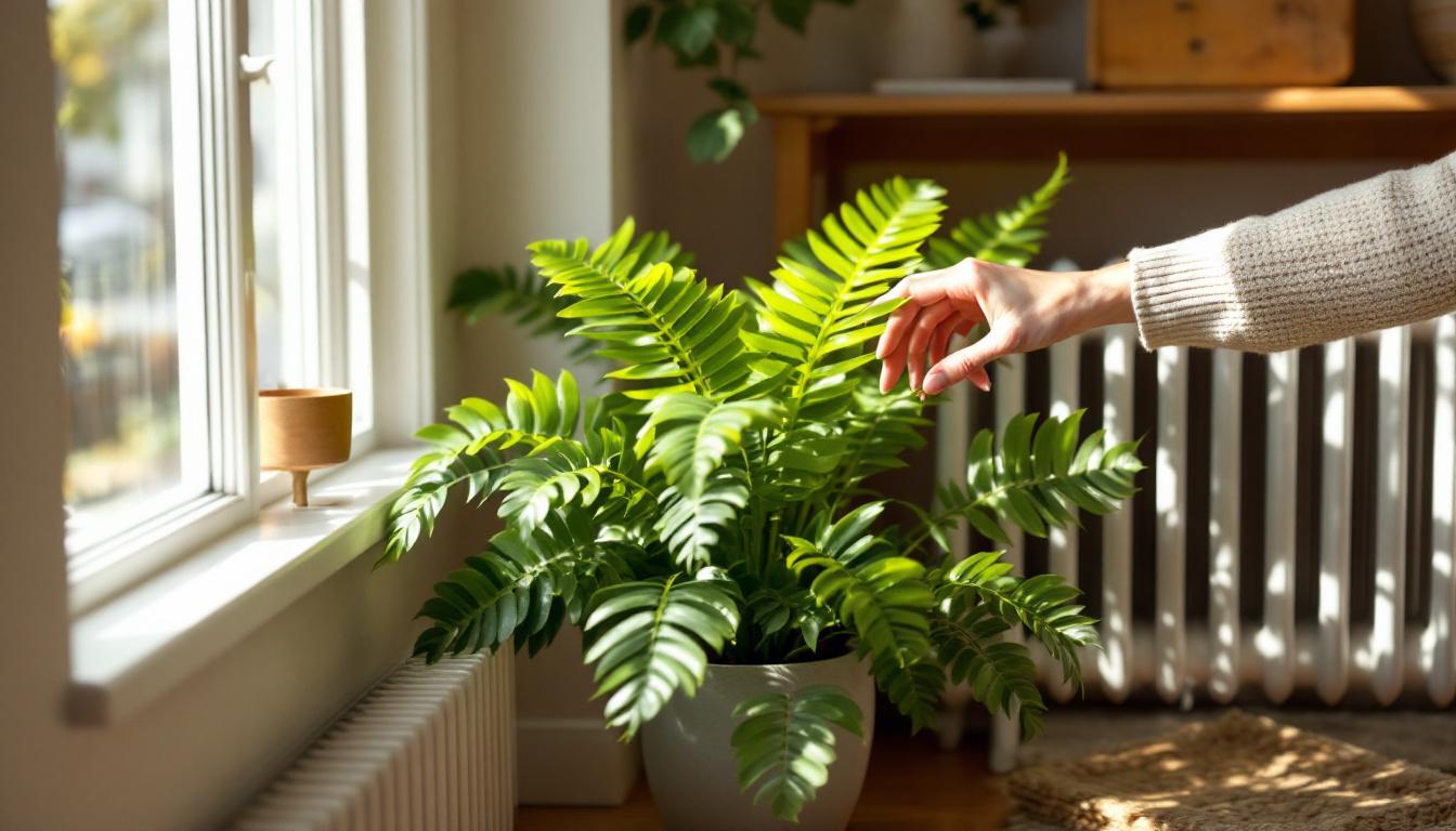 ontdek de minimale afstand die planten tot een radiator moeten hebben om gezond te blijven en uitdroging te voorkomen.