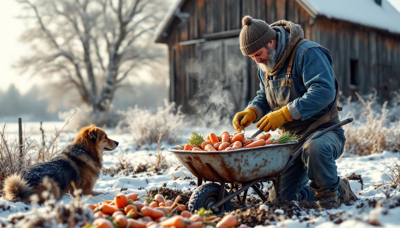 ontdek de vergeten wintertruc die bijna niemand toepast, maar die de worteloogst moeiteloos kan verdubbelen. verhoog je opbrengst met deze eenvoudige tip!