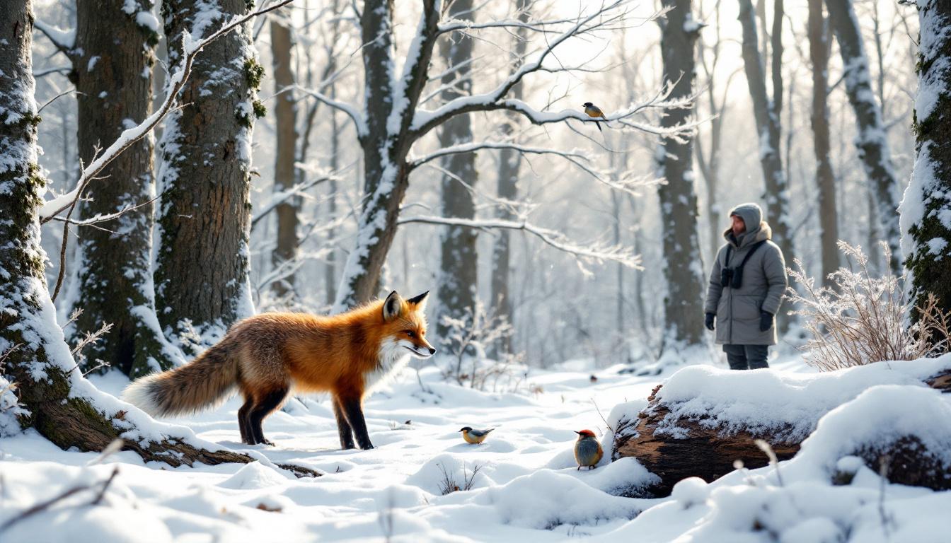ontdek welke onverwachte dieren ook in de winter opvallend actief blijven en leer meer over hun wintergedrag.
