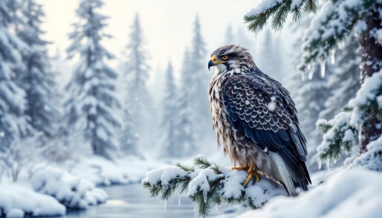 ontdek hoe deze vogel moeiteloos de strengste winters doorstaat en welke unieke aanpassingen hem daarbij helpen.