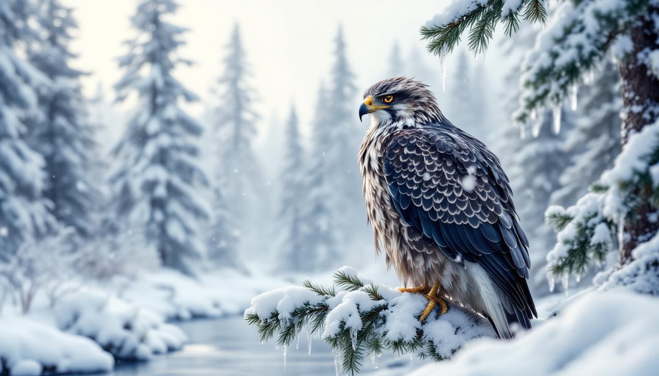 ontdek hoe deze vogel moeiteloos de strengste winters doorstaat en welke unieke aanpassingen hem daarbij helpen.