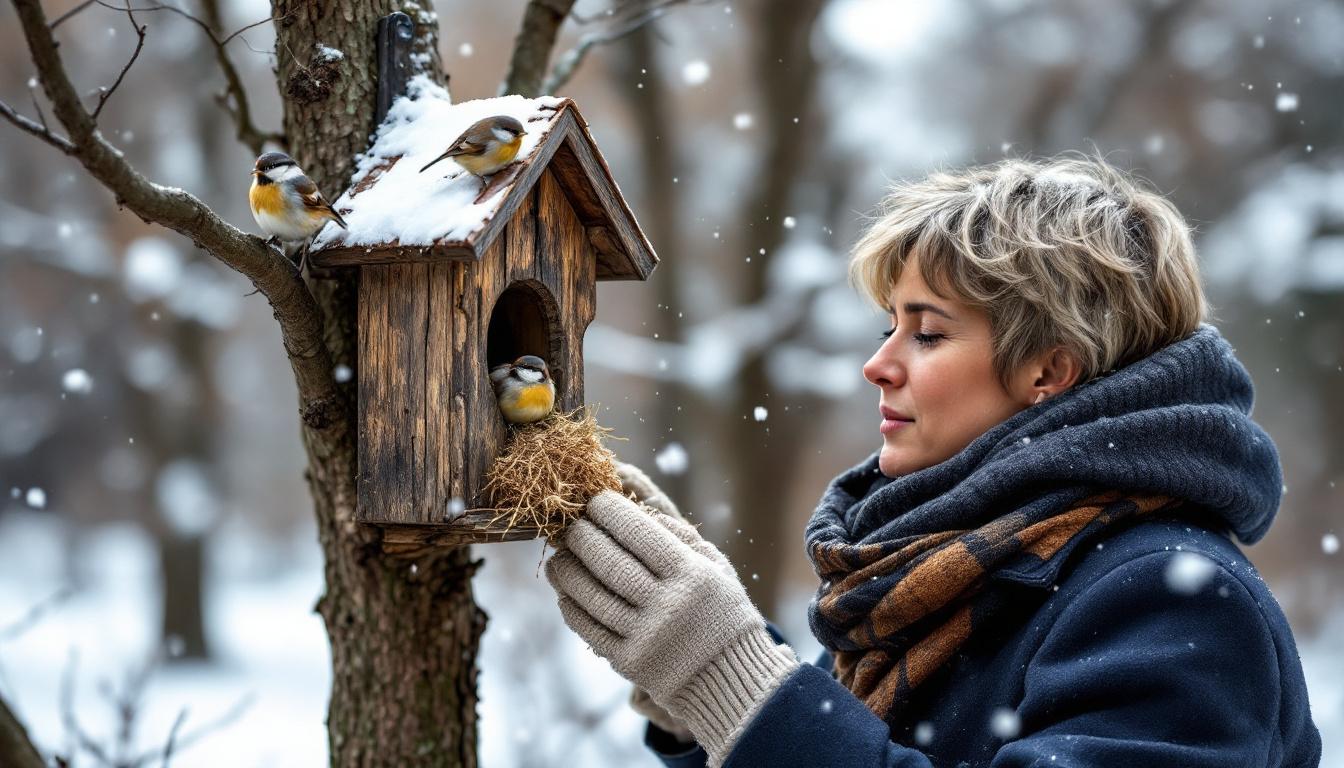 het schoonmaken van een nestkast in december kan de vogels die er al aanwezig zijn verstoren. ontdek waarom het beter is om dit op een ander moment te doen voor het welzijn van de vogels.