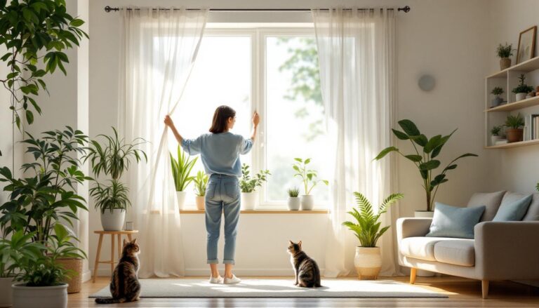 ontdek hoe een eenvoudige gordijntruc kan voorkomen dat uw planten bij het raam verwelken en ze gezond en groen houdt.