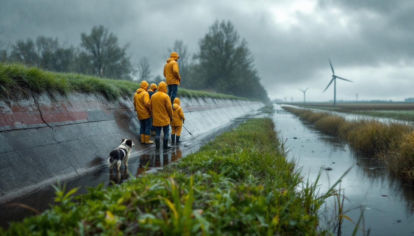 ontdek hoe veilig onze dijken zijn bij aanhoudende regenval en welke maatregelen worden genomen om overstromingen te voorkomen.