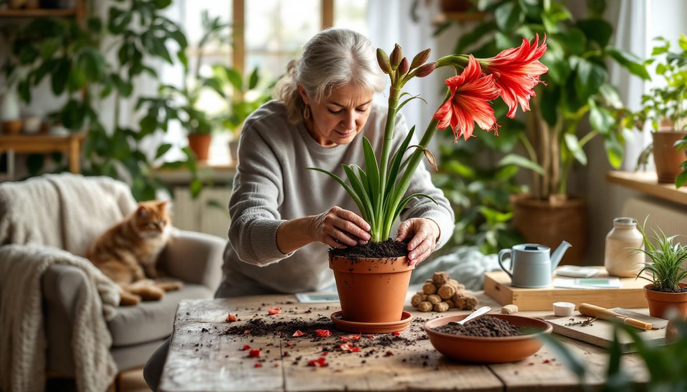 is uw amaryllis uitgebloeid? ontdek hoe u uw plant niet weggooit, maar laat herstellen en volgend jaar opnieuw laten bloeien met onze handige tips.