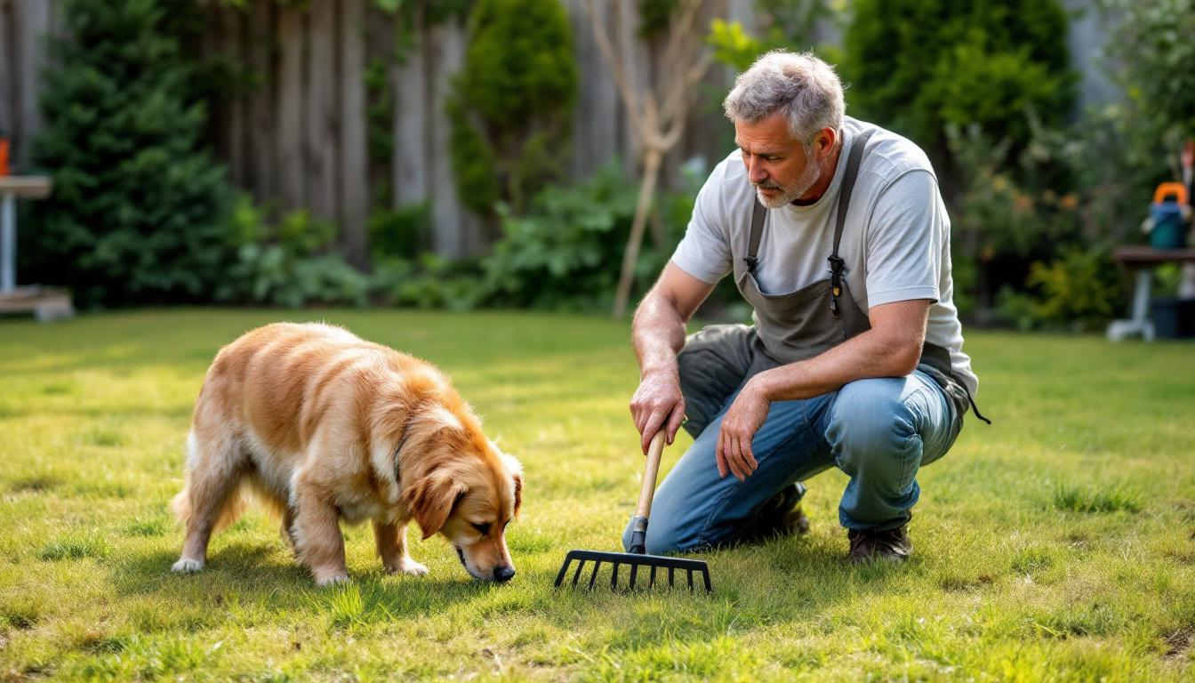 ontdek waarom het nu niet verstandig is om kale plekken in uw gazon door te zaaien en leer de beste methoden om uw gras gezond en dicht te houden.