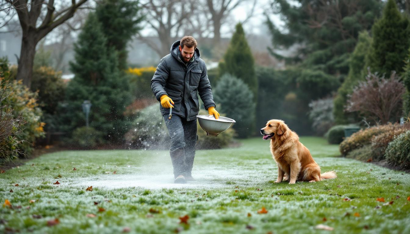 ontdek waarom het strooien van kalk in december mosvorming op het gazon effectief vermindert en zorg voor een gezond, groen gazon tijdens de wintermaanden.