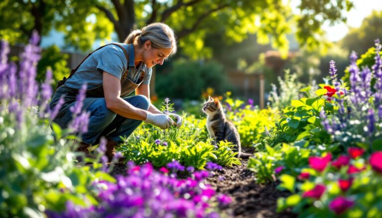 ontdek vijf planten die katten absoluut vermijden en effectief helpen om kattenpoep in de moestuin te voorkomen. bescherm je tuin vandaag nog!