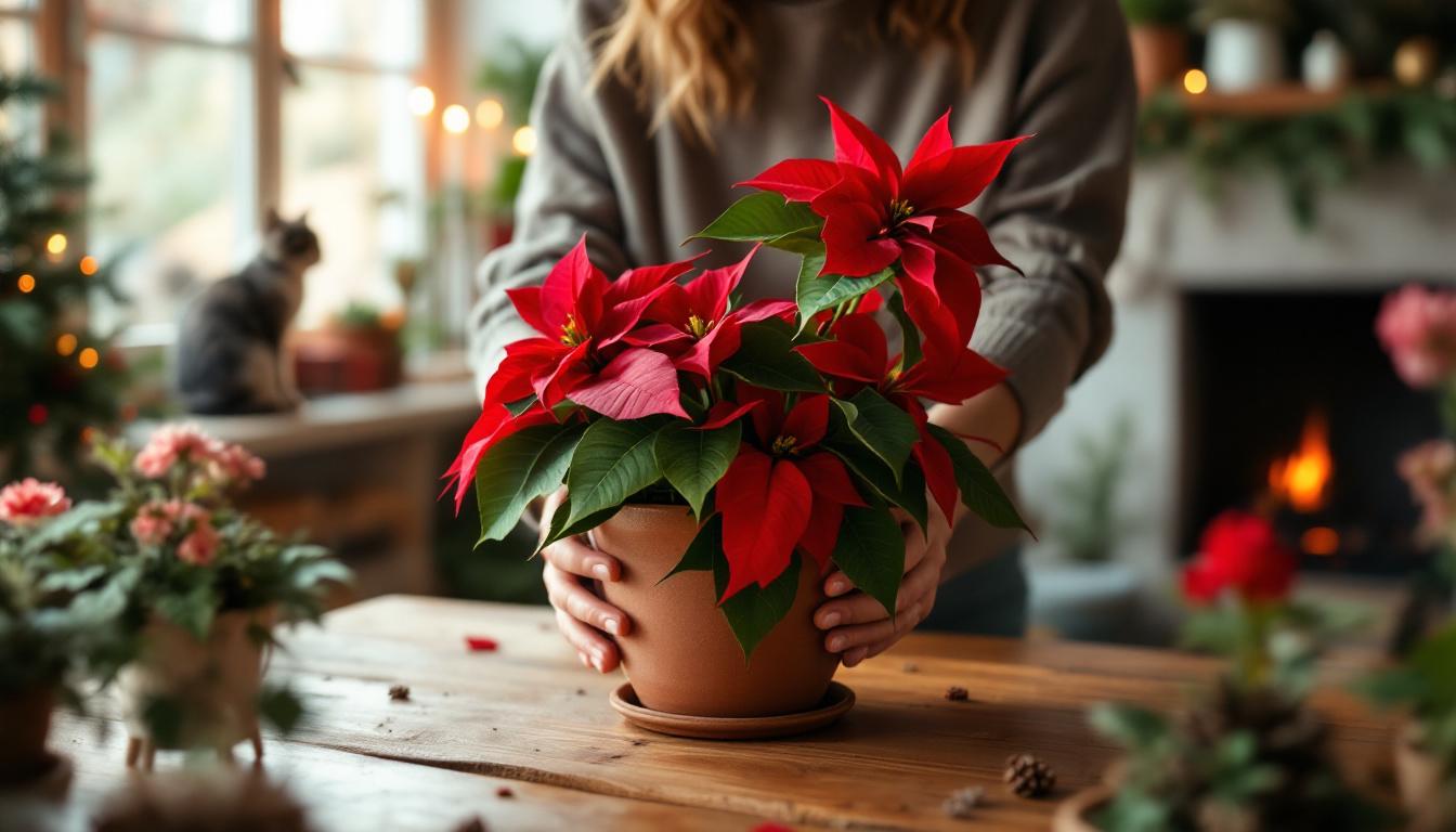 ontdek de meestgemaakte fout bij het kiezen van de kleur voor kerststerren en leer hoe je de perfecte bloemenkleur kiest voor een stralende feestdecoratie.