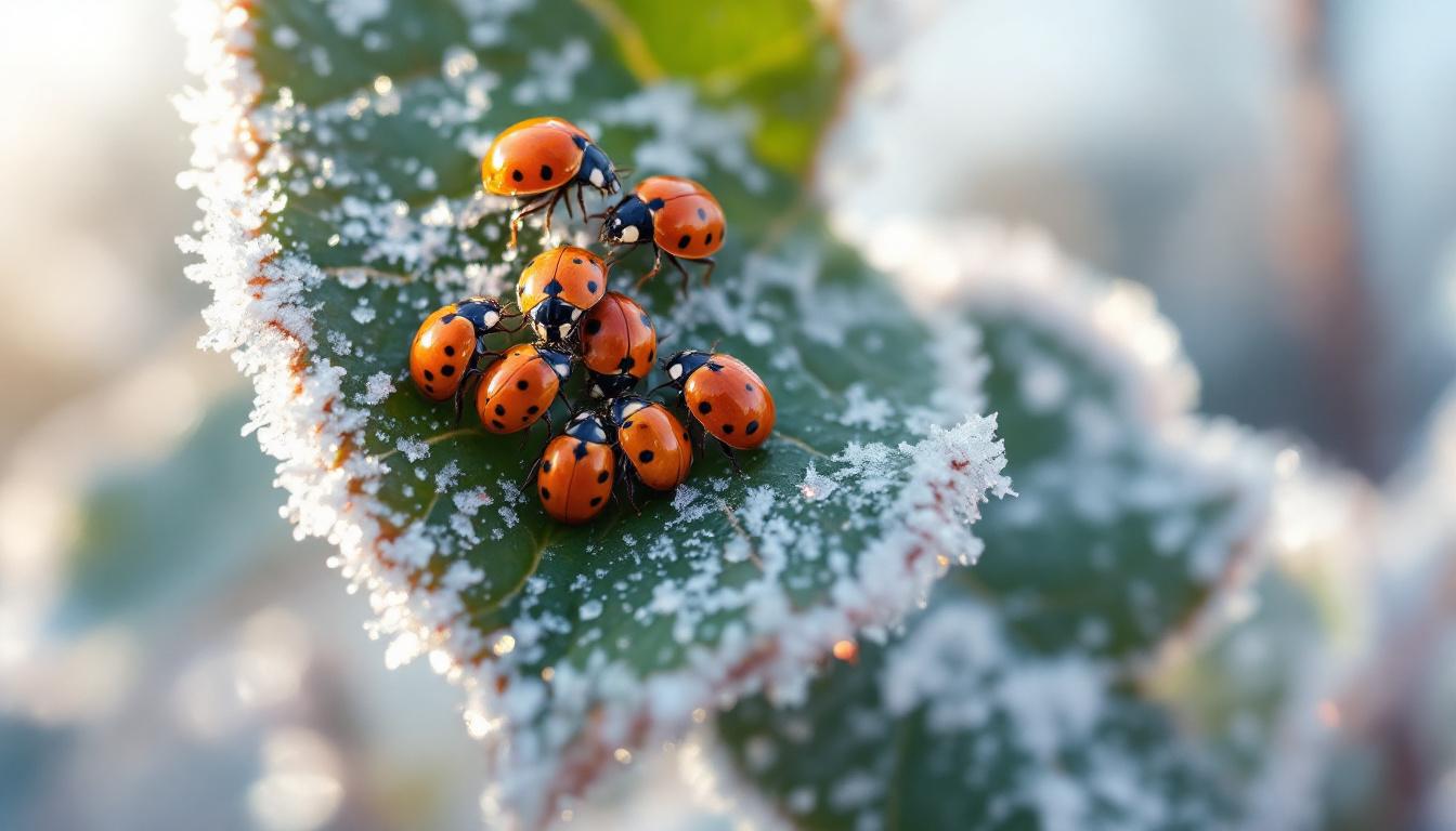 lieveheersbeestjes kunnen temperaturen tot -15 °c overleven dankzij een bijzondere eigenschap die hun overlevingskansen in koude omstandigheden vergroot.