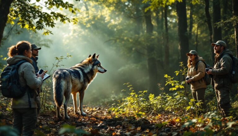een ongewoon gedrag van een wilde wolf stelt onderzoekers voor nieuwe raadselen en opent de deur naar verder onderzoek.