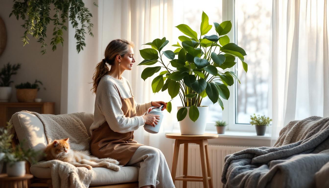 plantenexperts adviseren om kamerplanten bij vorst minstens 50 cm van ramen te plaatsen om schade te voorkomen en ze gezond te houden.