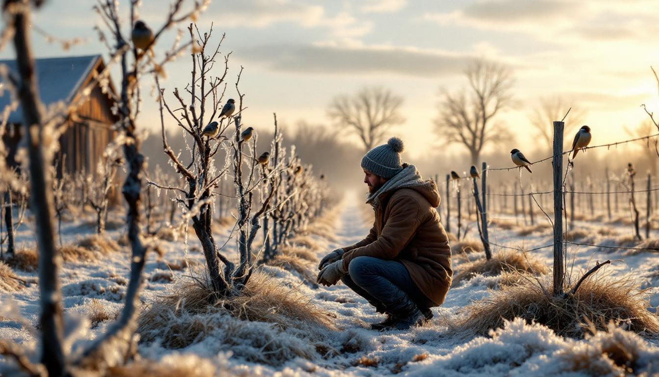 leer hoe je je jonge wijnstokken effectief beschermt tegen vorst en kou tot -15 graden, zodat je druiven gezond blijven tijdens de winter.