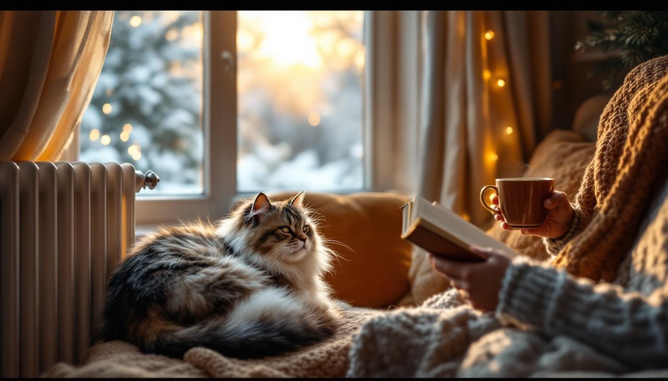 ontdek waarom katten graag dicht bij de verwarming liggen in de winter en wat dit zegt over hun behoeftes en gedrag tijdens het koude seizoen.