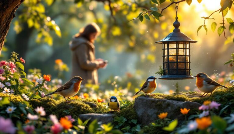 ontdek waarom tuinvogels vooral vroeg in de ochtend op zoek gaan naar voedsel en hoe dit hun overleving en gedrag beïnvloedt.