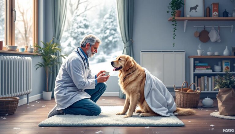 ontdek wat experts te zeggen hebben over het houden van honden warm en veilig tijdens de winter met verwarmingstips en advies.