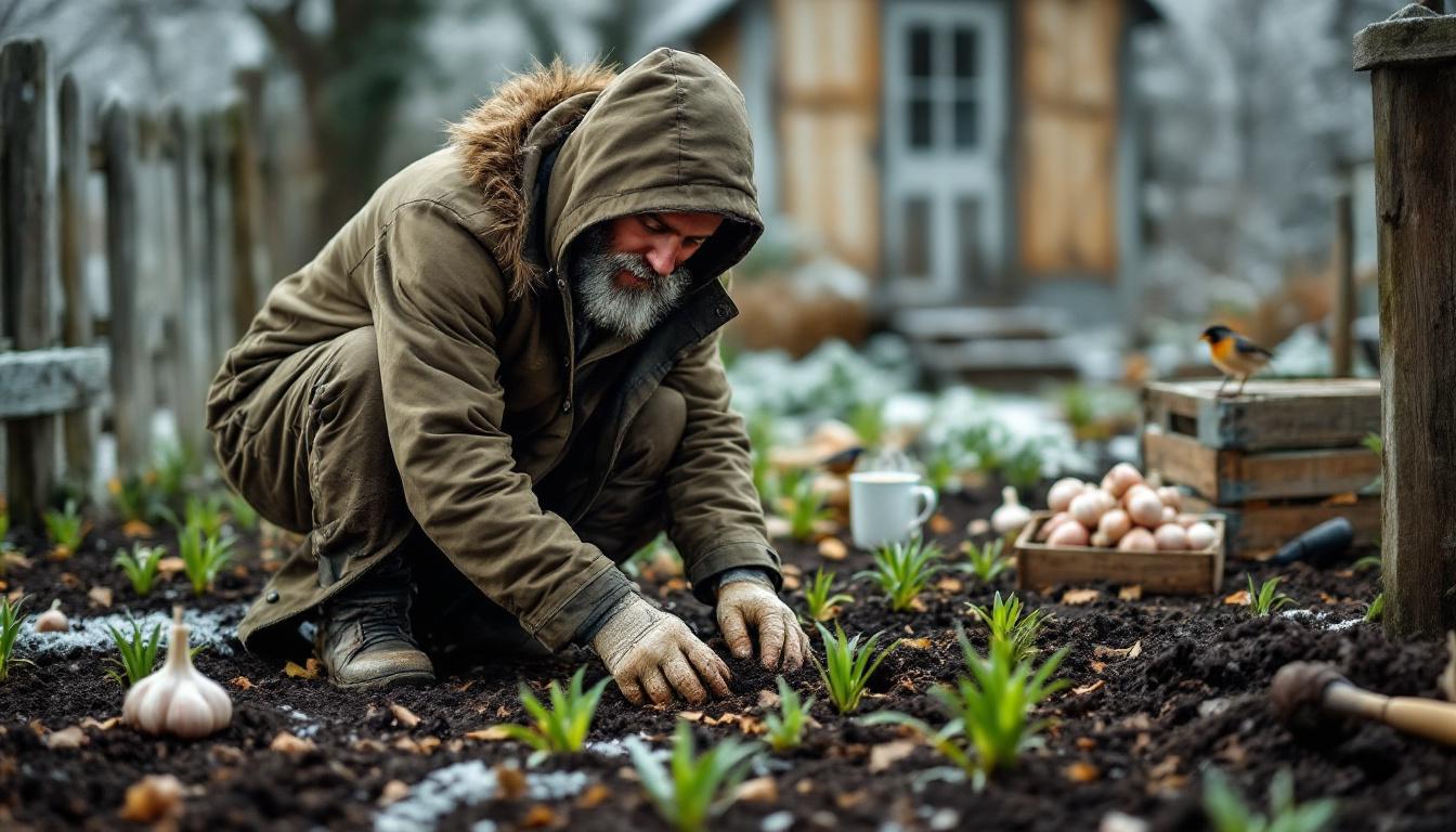 ontdek waarom het planten van winterknoflook op het juiste moment essentieel is voor een overvloedige oogst en leer de beste tips voor een succesvolle teelt.