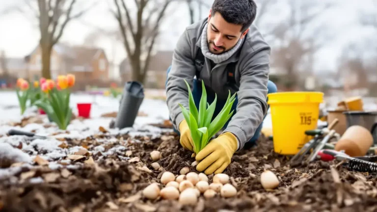 In december geplante tulpen: deskundig advies om de bollen ondanks de vertraging te redden