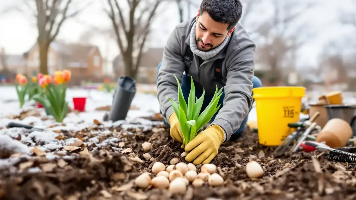 In december geplante tulpen: deskundig advies om de bollen ondanks de vertraging te redden