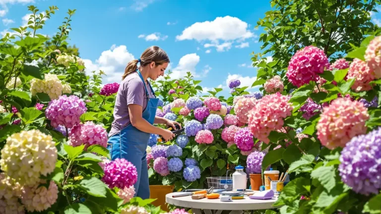 Hortensia’s: de ingreep van 10 minuten die zorgt voor een veel rijkere bloei in het voorjaar