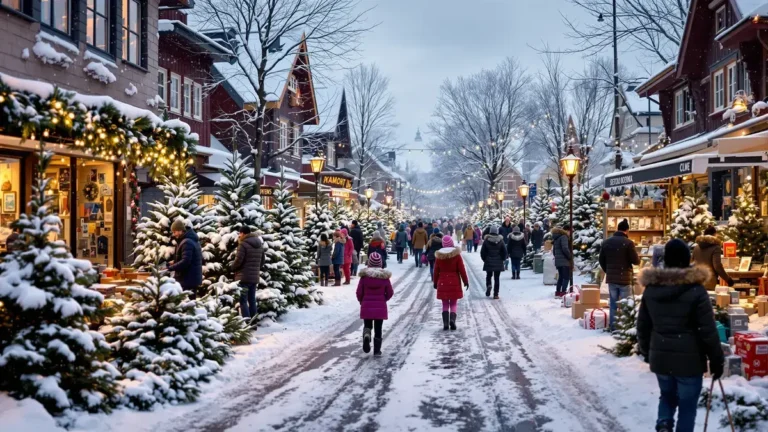 In Zweden leidt een wintertraditie ertoe dat kerstbomen niet op de vuilnisbelt terechtkomen