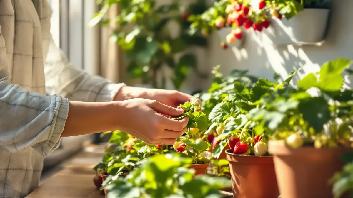 Een kleine vrucht die in stedelijke omgevingen gewaardeerd wordt, kan het hele jaar gemakkelijk binnenshuis worden gekweekt