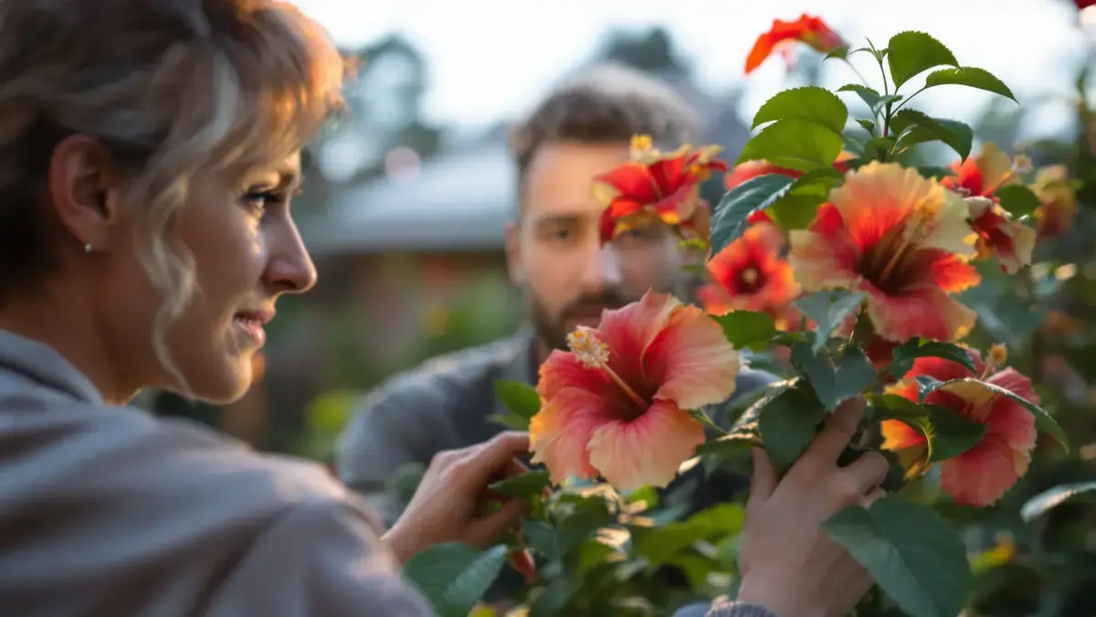 Een te lage nachttemperatuur is voldoende om een hibiscus blijvend te beschadigen