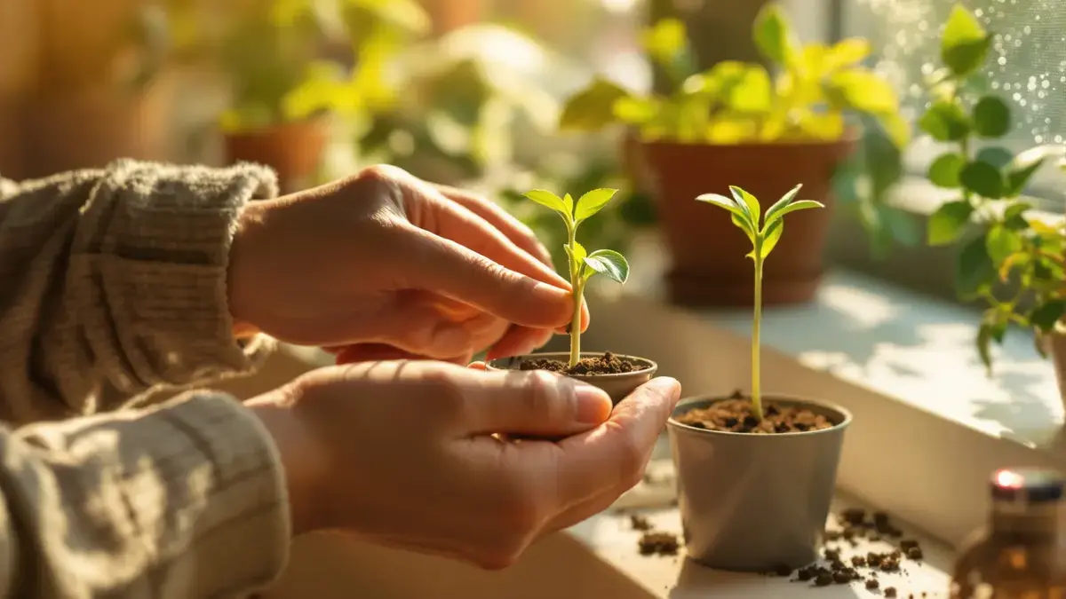 Een litchikern laten ontkiemen levert een tropische kamerboom op zonder speciaal materiaal