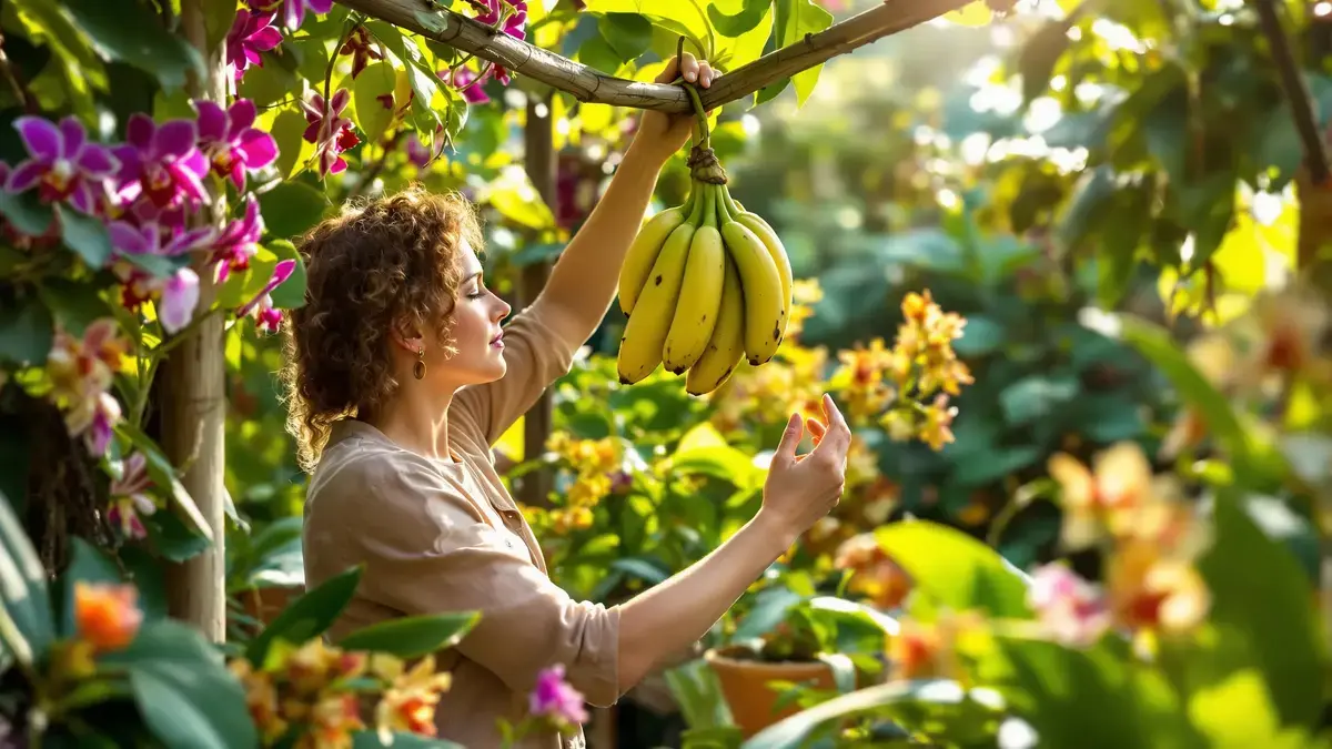 Een opgehangen banaan kan de bloei van orchideeën opnieuw stimuleren, en dat is geen mythe