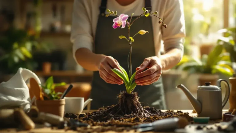 Een ogenschijnlijk ten dode opgeschreven orchidee kan soms opnieuw bloeien met een stapsgewijs protocol