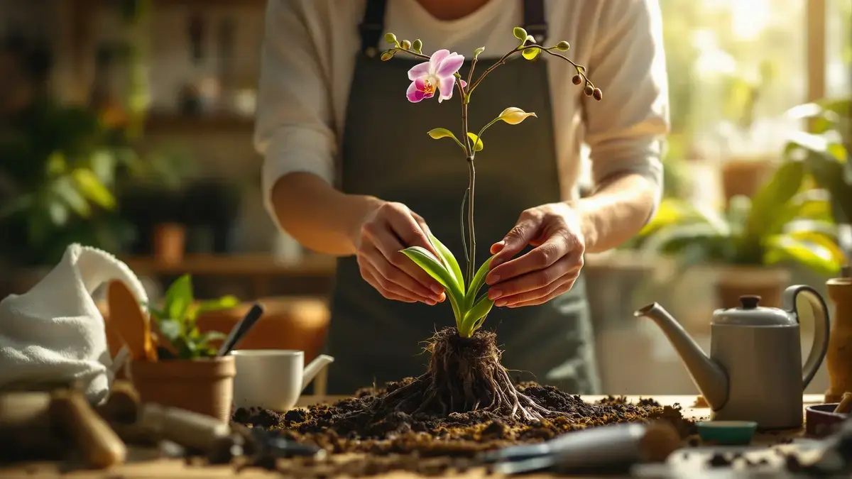 Een ogenschijnlijk ten dode opgeschreven orchidee kan soms opnieuw bloeien met een stapsgewijs protocol