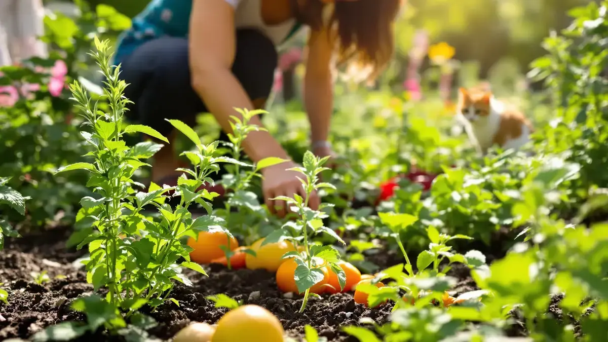 Planten die katten instinctief vermijden en je moestuin beschermen
