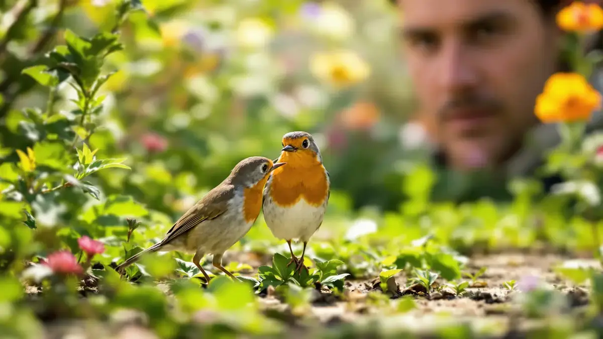 Waarom het roodborstje voor u van het ene pootje op het andere huppelt: uitleg van ornithologen