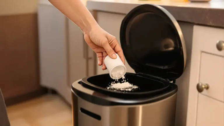 Een simpele handeling onderin de vuilnisbak is vaak voldoende om geuren langdurig te neutraliseren