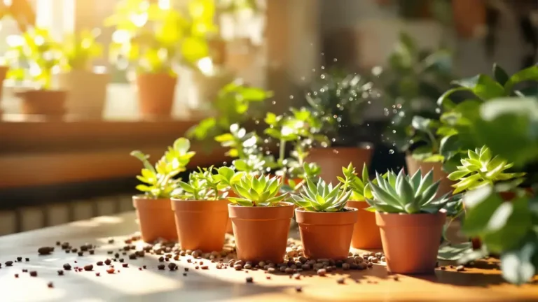 Sommige succulenten verdragen de warmte binnenshuis de hele winter perfect