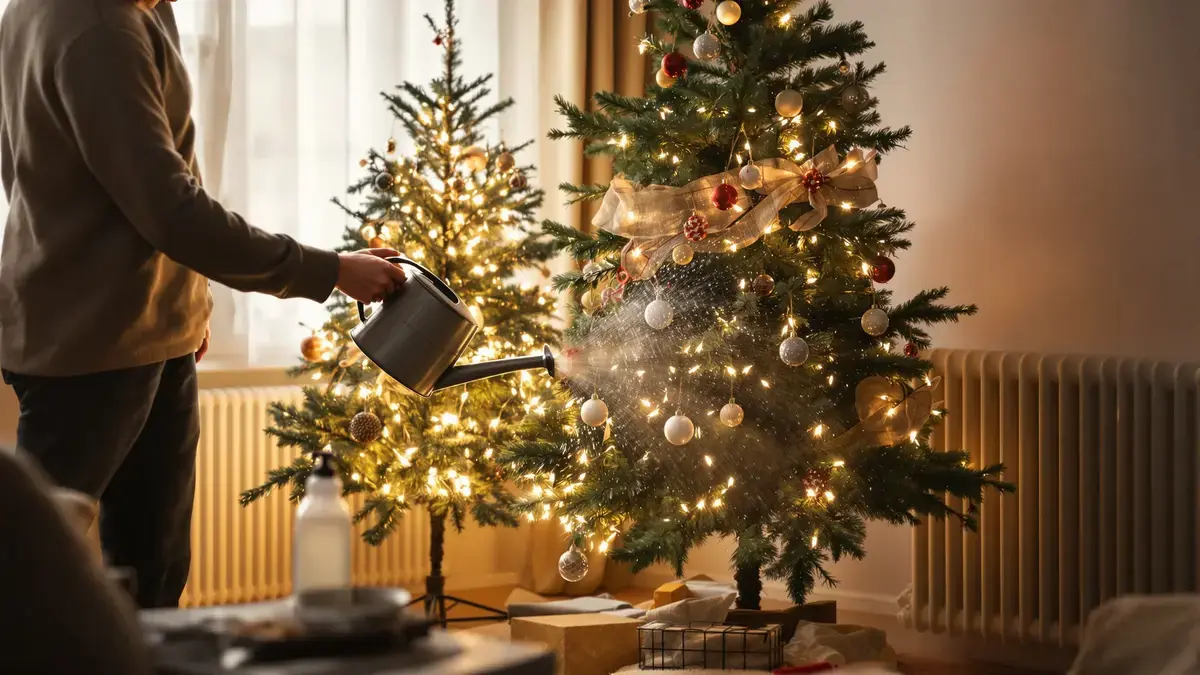 Spar die te snel uitdroogt: 4 eenvoudige handelingen volstaan om hem tot nieuwjaar mooi te houden