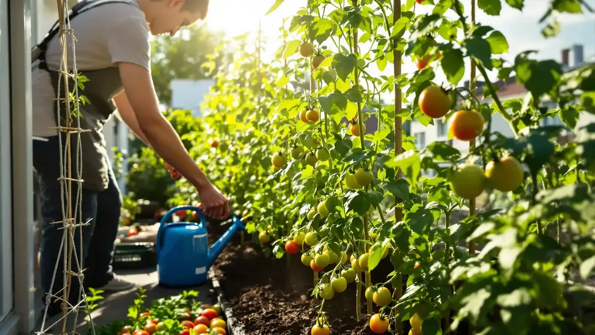 Tomaten op het balkon: handelingen om lang te kunnen oogsten, soms bijna het hele jaar