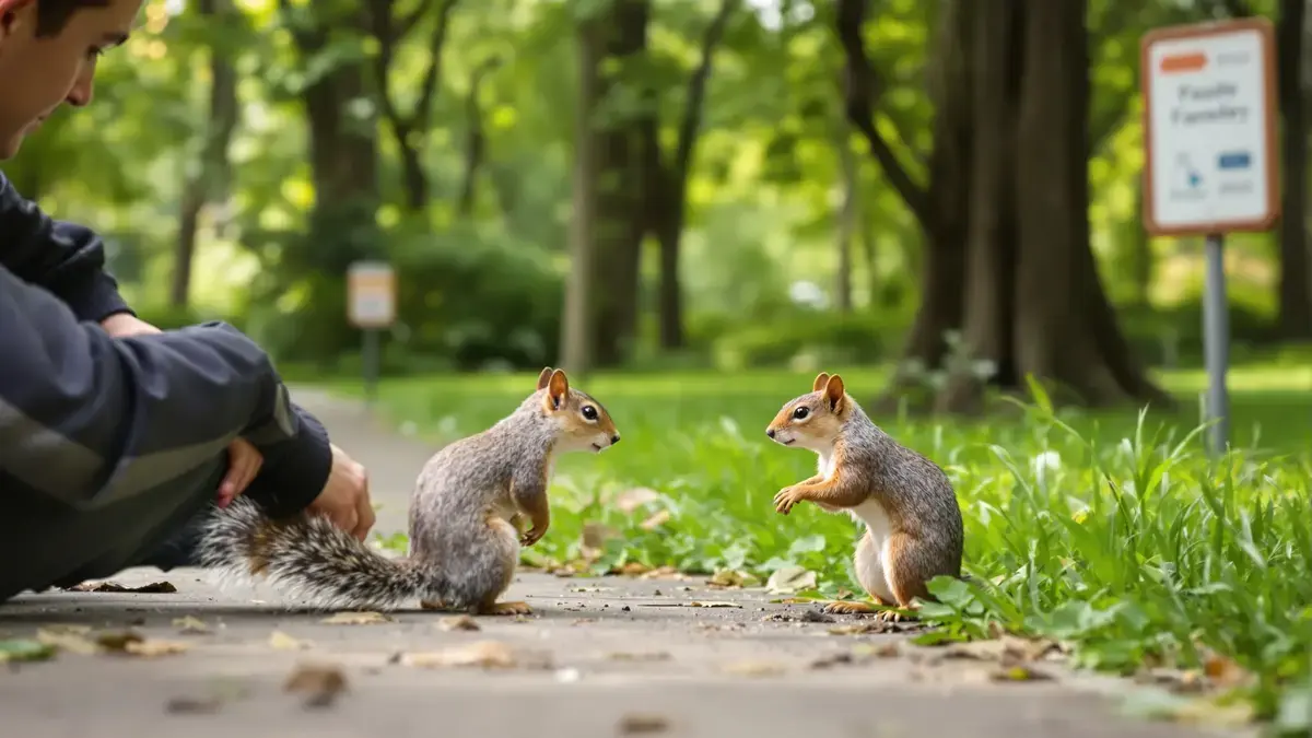 Dit is wat u absoluut moet doen — en wat u vooral moet vermijden — als u een eekhoorn tegenkomt