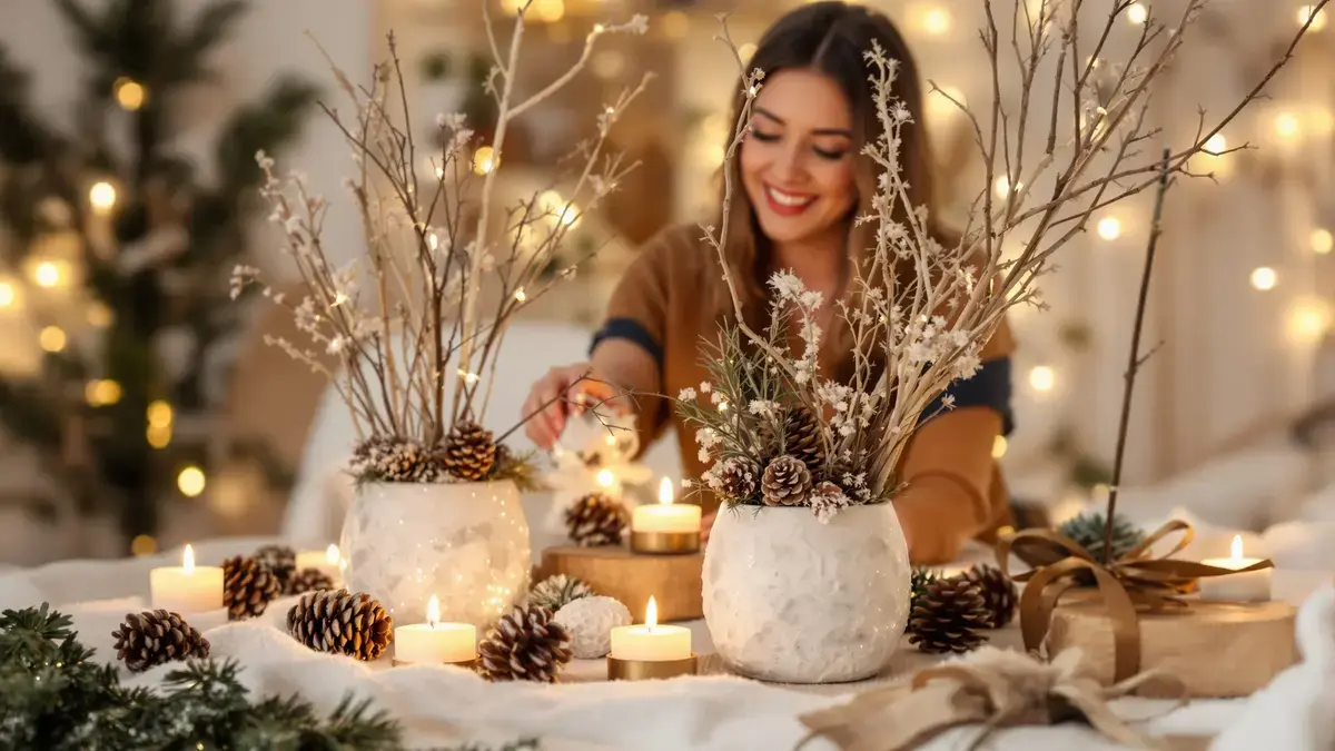 Winterdecoratie: dit eenvoudige idee tovert jouw potten om tot een sfeervol tafereel, zonder budget