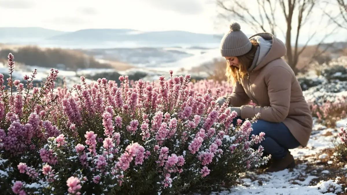 Winterheide: de exacte standplaats die een langdurige bloei de hele winter garandeert