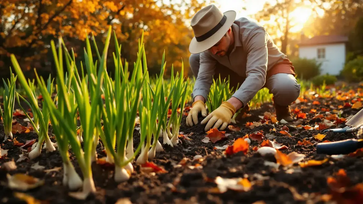 Winterknoflook: het planten op dit precieze moment verandert de oogst volledig