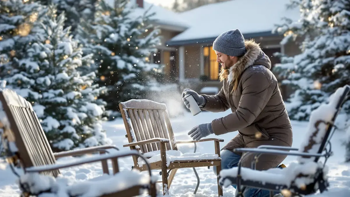 Een korte winterroutine beperkt sterk de slijtage van tuinmeubelen