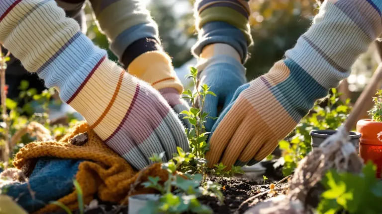 Ervaren tuiniers hergebruiken hun oude wollen truien om de tuin effectief te beschermen