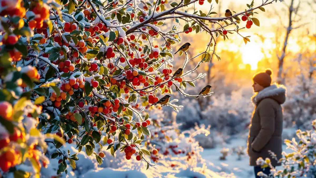 Deze vaak vergeten wintervrucht trekt vogels aan en verbetert op natuurlijke wijze de oogsten.